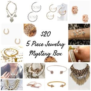 •$20• 5 Piece Jewelry Mystery Box
